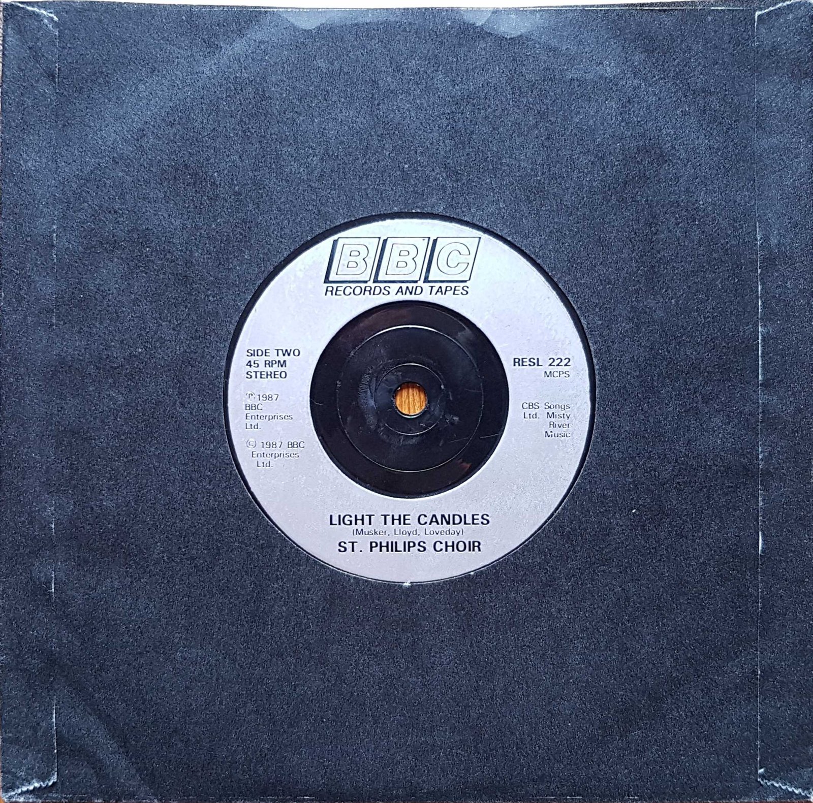 Back cover of RESL 222